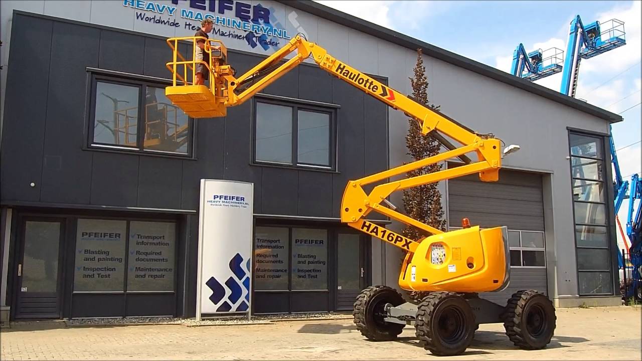 Коленчатый дизельный подъемник Haulotte HA16PX