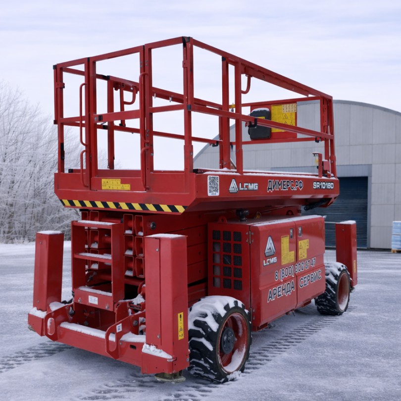 Ножничный дизельный подъемник LGMG SR1018D