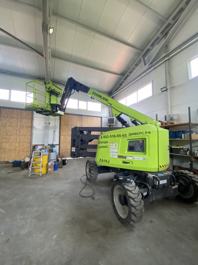 Коленчатый дизельный подъемник Zoomlion ZA14J